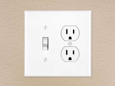 A,Brand,New,Modern,Electrical,Toggle,Light,Switch,And,Power